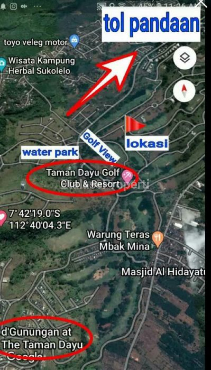 Foto properti Dijual Tanah Kavling Senja Sentosa Lestari Taman Dayu 1