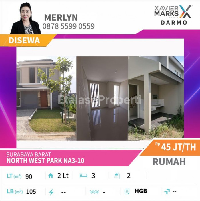 Foto properti Rumah 2 Lantai Di Surabaya Barat 1