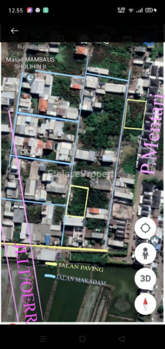 Foto properti Dijual Tanah SHM Siap Bangun Di Bulak Kali Tinjang Baru Surabaya Dekat Pantai Mentari Surabaya 1