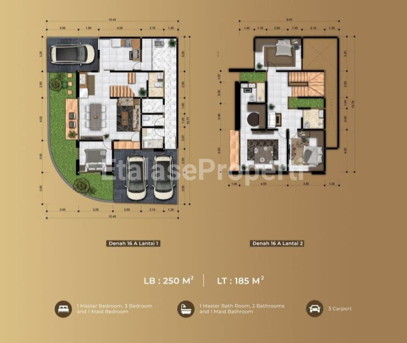 Foto properti Dijual Rumah Baru Posisi Hook Gayung Kebonsari Surabaya Selatan 2