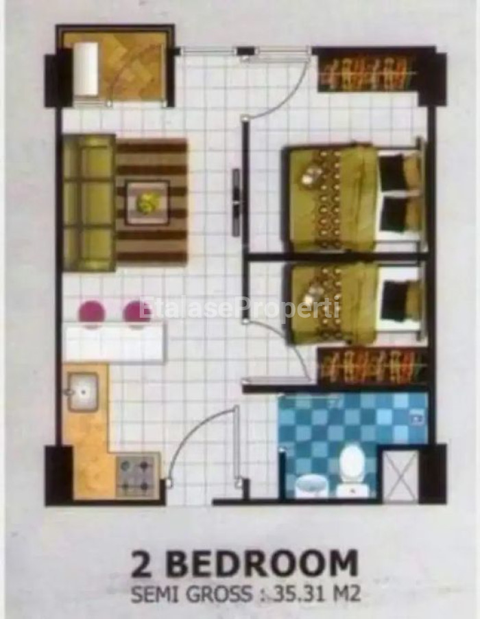 Foto properti Dijual Apartemen Penthouse Puncak CBD 2