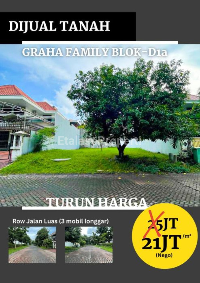 Foto properti Tanah Graha Family Blok D Termurah 1