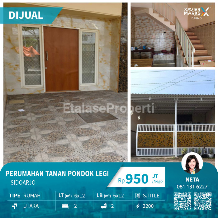 Foto properti Dijual Cepat Rumah Siap Huni Perumahan Taman Pondok Legi Sidoarjo 1