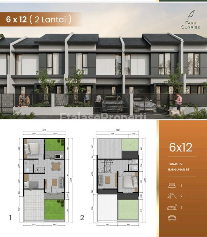 Foto properti New Project Park Sunrise Muraah Hanya 600 Jutaan 3