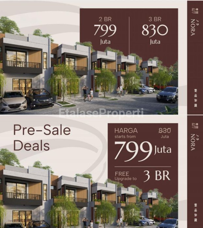 Foto properti Dijual Rumah Baru Shoji Land Type Nora Di Candi Sidoarjo 2