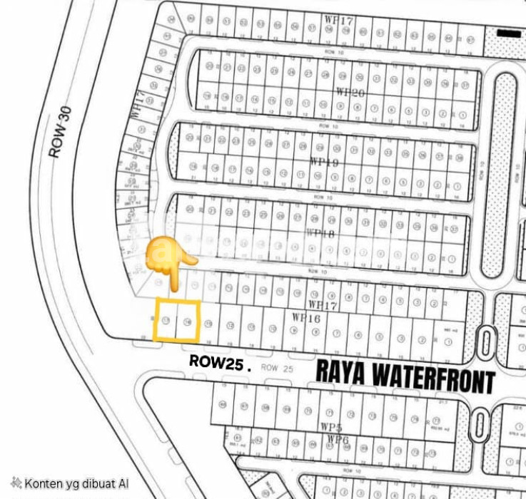 Foto properti Dijual :  Raya Waterfront 2 Kavling Jejer 1