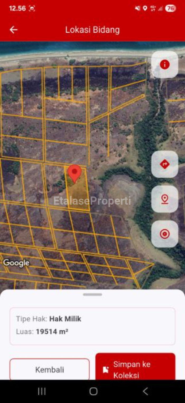 Foto properti DI JUAL CEPAT  TANAH PANTAI DI MAMBORO, SUMBA TENGAH 2
