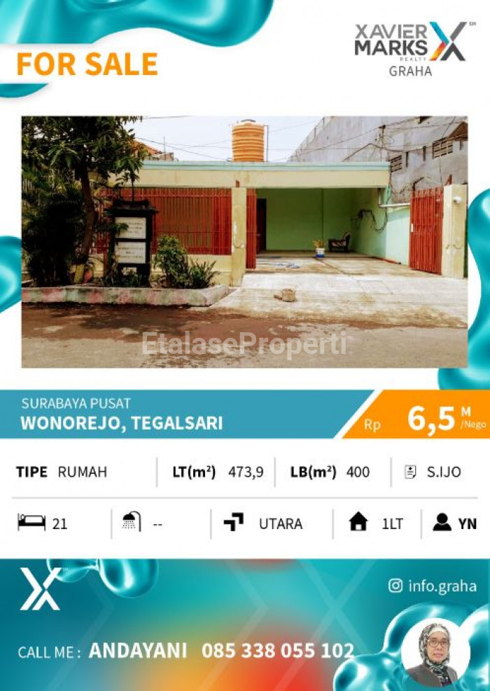 Foto properti DI JUAL RMH KOST Wonorejo II  , Tegalsari Surabaya Pusat 3