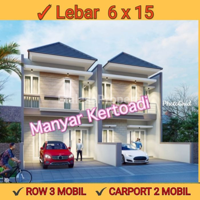 Foto properti LANGKA, SISA 1 UNIT! Rumah 2 Lantai Mewah Di Kawasan Elite Manyar Kertoadi Dekat Galaxy Mall Merr 1