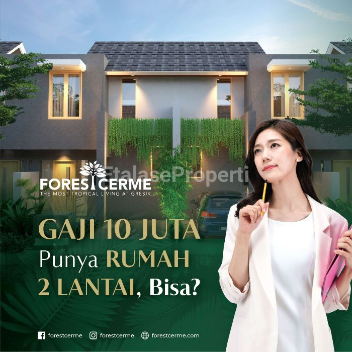 Foto properti Forest Cerme Gresik Rumah 2 Lantai Tipe Evergreen Hill 1
