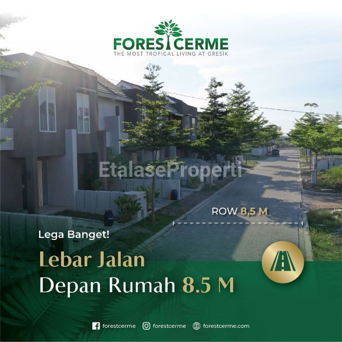 Foto properti Forest Cerme Gresik Rumah 2 Lantai Tipe Evergreen Hill 2