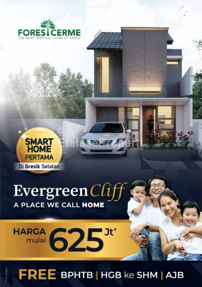 Foto properti Forest Cerme Tipe Evergreen Clift Cerme Gresik 1