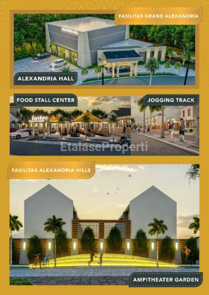 Foto properti (PRIMARY)ALEXANDRIA HILLS TIPE ALDARA 2LANTAI BY JAYALAND START 600 JTAN 7