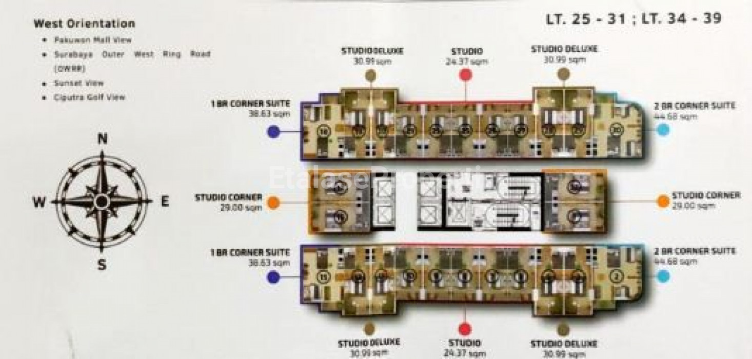 Foto properti APARTMENT WESTOWN VIEW CUKUP GANTI DP 1
