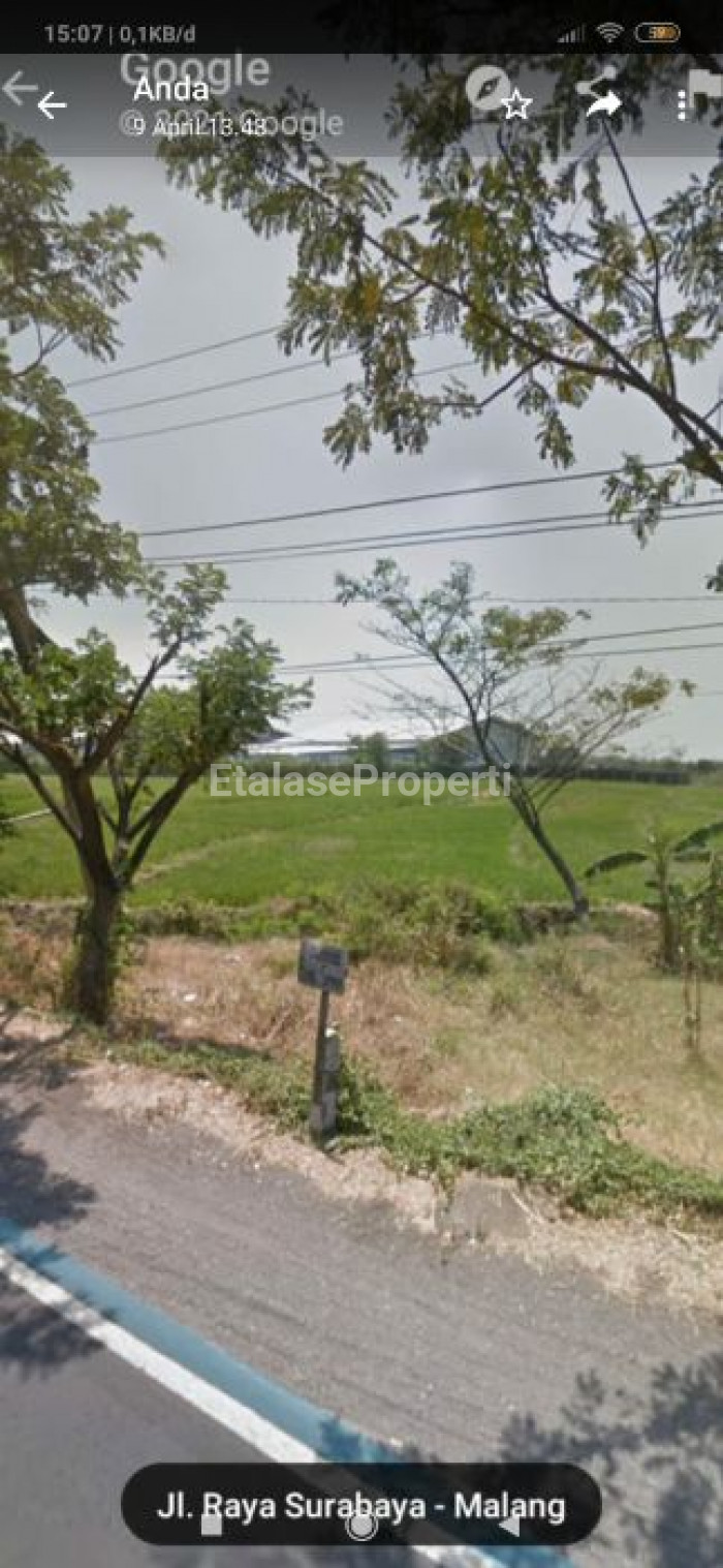 Foto properti Jual Cepat Tanah Murah Poll Lokasi Jalan Raya Surabaya - Malang 1