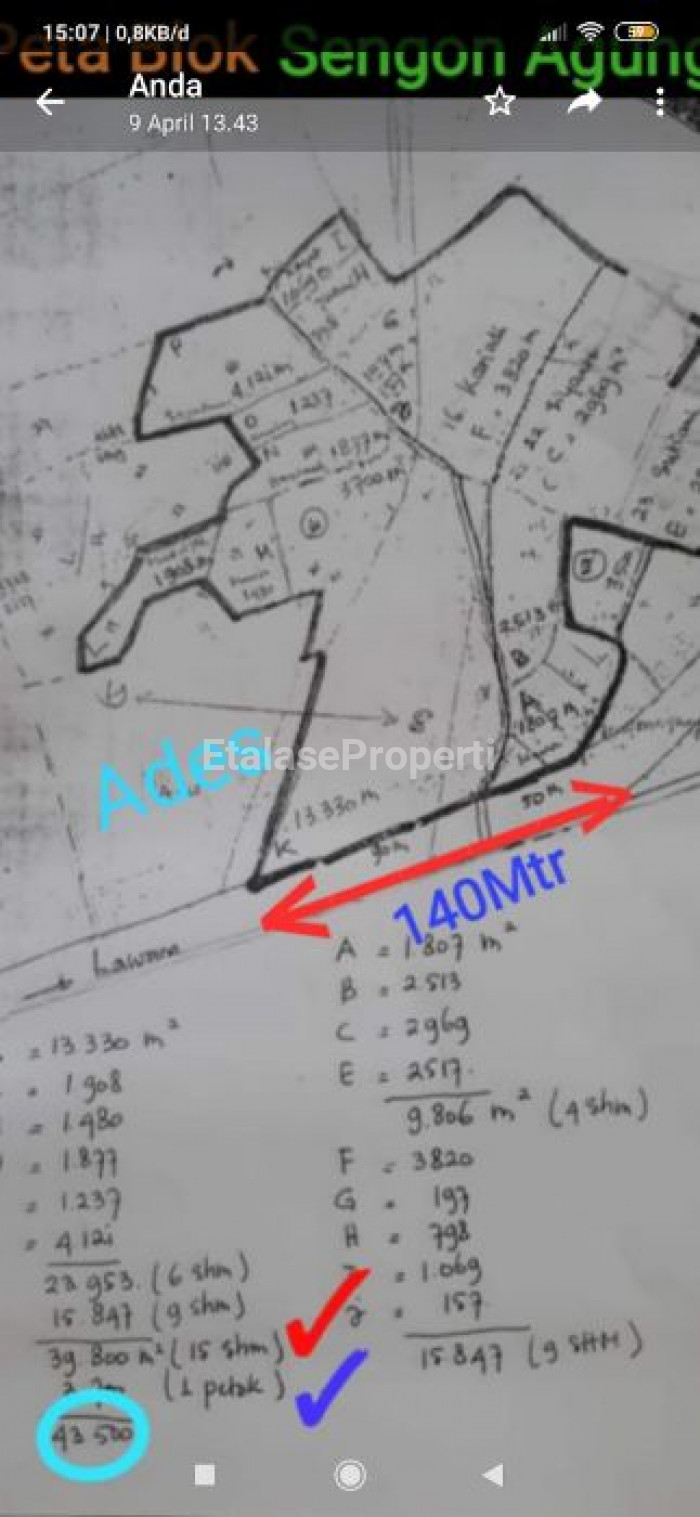 Foto properti Jual Cepat Tanah Murah Poll Lokasi Jalan Raya Surabaya - Malang 4