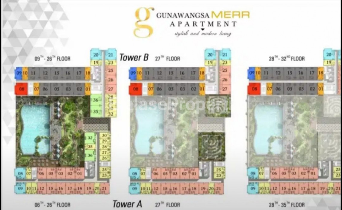 Foto properti (PRIMARY) GUNAWANGSA MERR APARTEMEN PROMO FREE PPN + DISKON HARGA HINGGA 50JT(CASH ONLY) 5