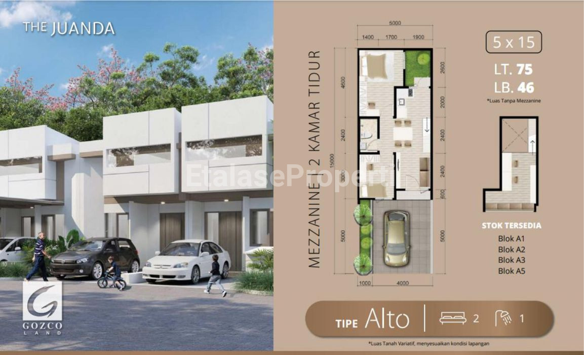 Foto properti (PRIMARY)THE JUANDA PROMO TERBARU AKU BISA TIPE ALTO+MEZZANINE FREE PPN+FREE BPHTB 1