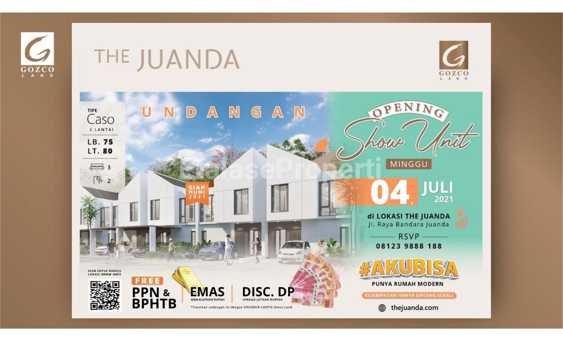 Foto properti (PRIMARY)THE JUANDA PROMO TERBARU AKU BISA TIPE ALTO+MEZZANINE FREE PPN+FREE BPHTB 3