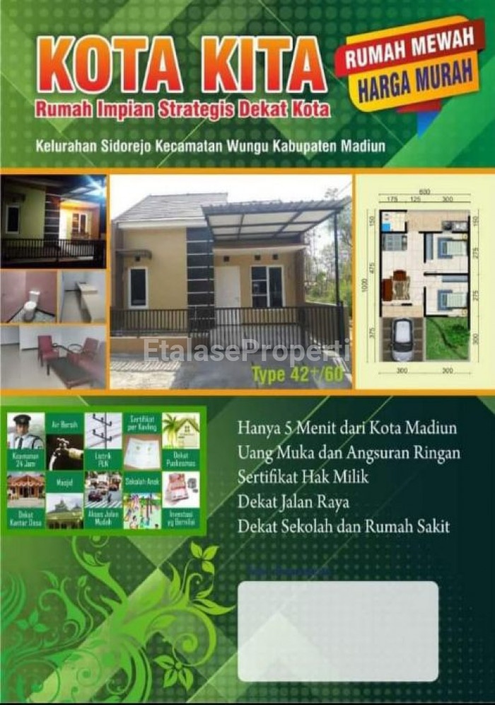 Foto properti Rumah Minimalis Kota Madiun "kota Kita" Type 42 3
