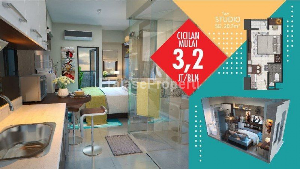 Foto properti Apartemen AMEGA CROWN RESIDENCE Tipe Studio 1