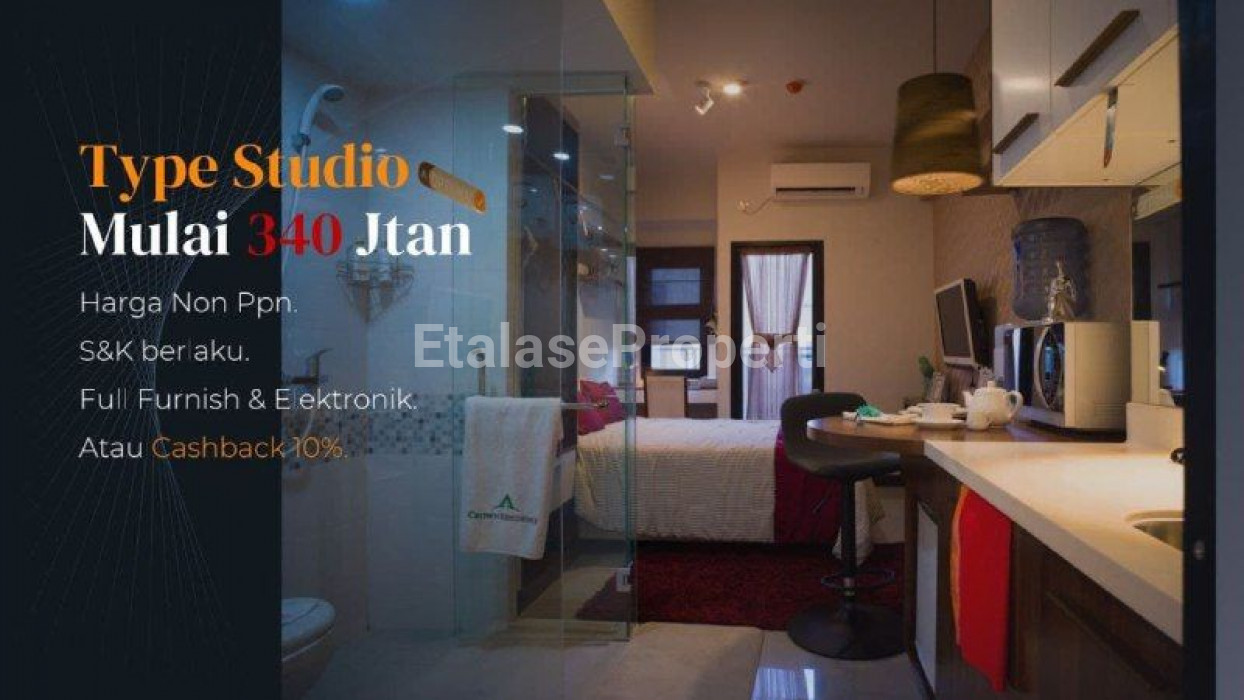Foto properti Apartemen AMEGA CROWN RESIDENCE Tipe Studio 2
