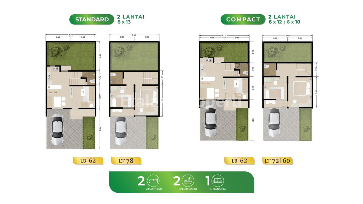 Foto properti (PRIMARY)JUANDALAND RESIDENCE RUMAH 2LANTAI START 700JTAN DI NOL RAYA JUANDA 2