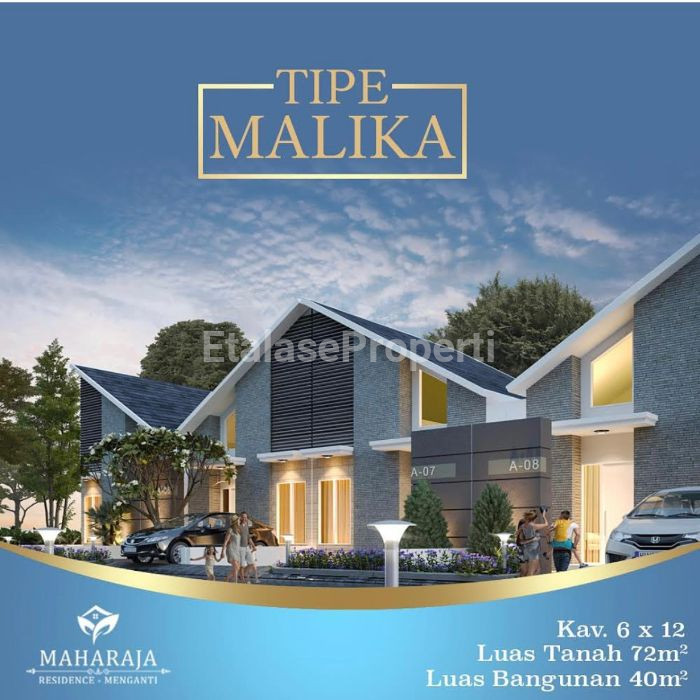 Foto properti Oper Kredit Rumah Baru Maharaja Residence 6x12 Menganti Surabaya 2