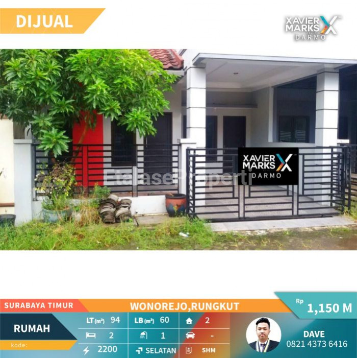 Foto properti Dijual Rumah Siap Huni 2 Lantai Daerah Wonorejo Rungkut Surabaya 3