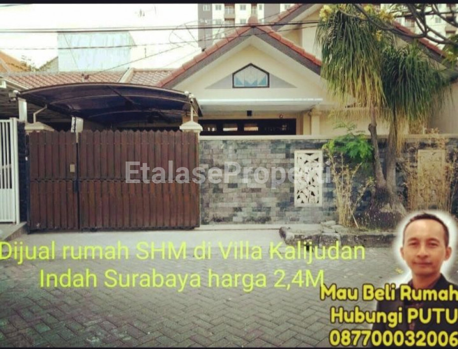 Foto properti Dijual Rumah SHM Di Villa Kalijudan Indah Surabaya B Harga 1